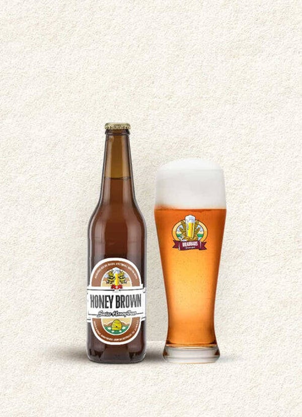 Brauhaus Honey Brown Alc 50cl