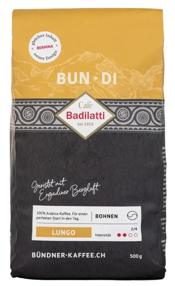 Kaffee Bun Di 1x500g Lungo gemahlen