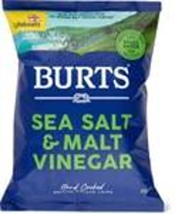 Burrts Britische Chips Sea salt+malt