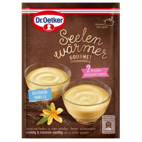 Seelenwärmer Gourmet- Cremepudding Bourbon- Vanille 55gr