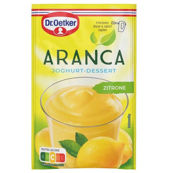Aranca Zitrone 75gr Joghurt Dessert