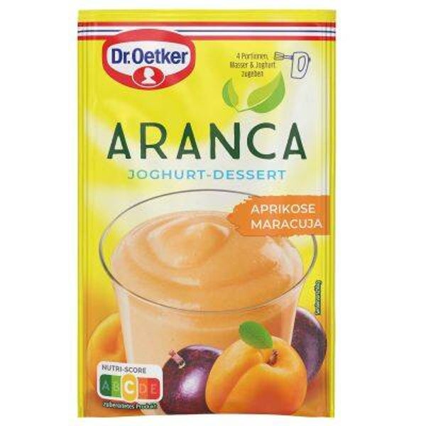 Aranca Aprikose-Maracuja 78gr Joghurt Dessert