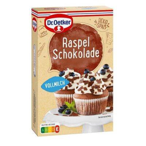 Dr.Oetker Raspelschokolasde Vollmilch 100gr