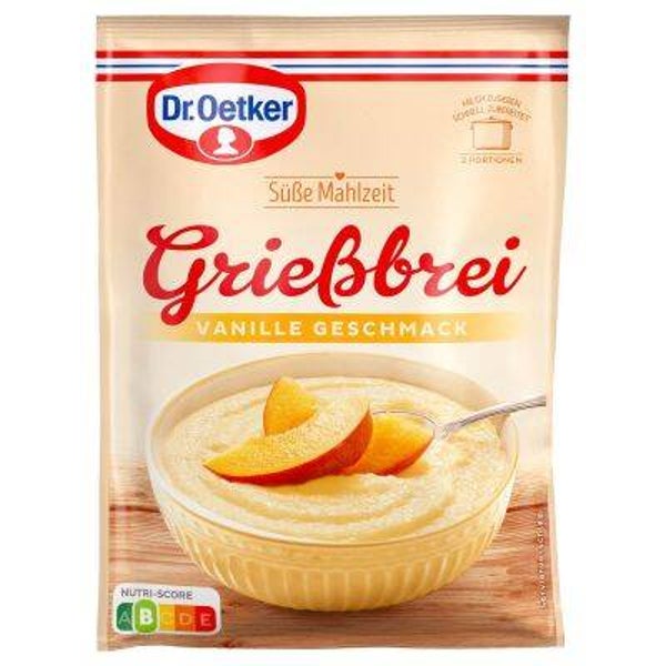 Griessbrei Vanille- Geschmack 90gr