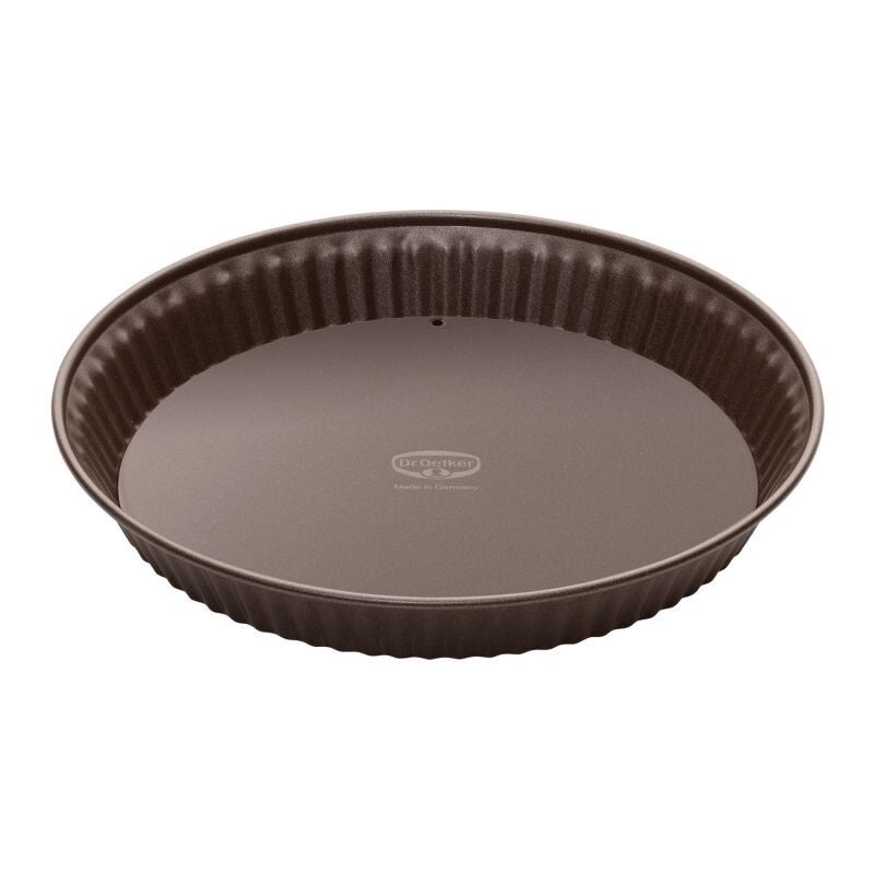 Quiche-/ Tarteform mit Emaille-Hebeboden 28cm