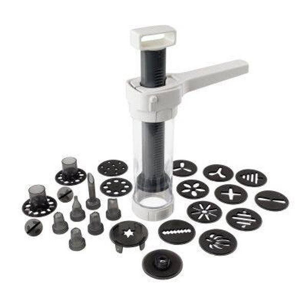 Gebäckpresse und Garnierspresprize