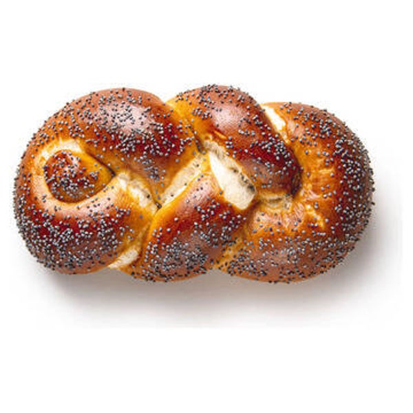 Mohn.Laugenzöpfli gebacken mit Mohn