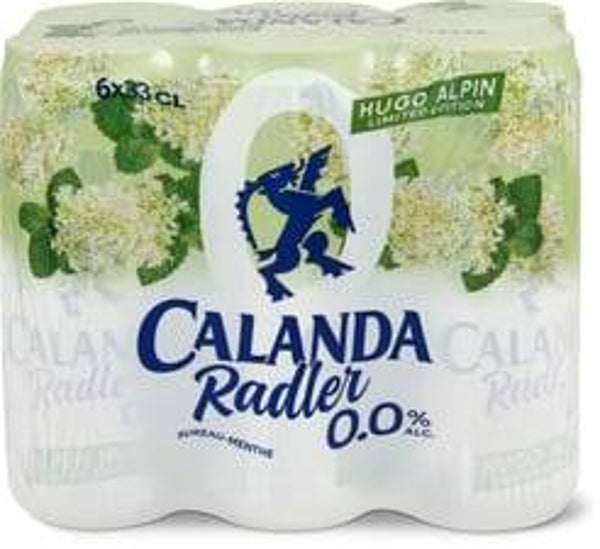 Calanda Radler Holunder+Minze