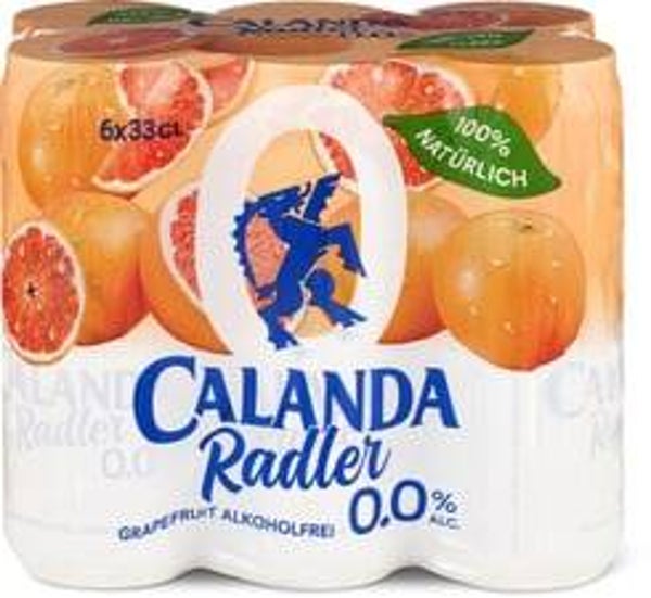 Calanda Radler Alkoholfrei Grapefruit