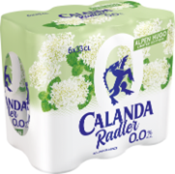 Calanda Radler Alpen Hugo 0.0%