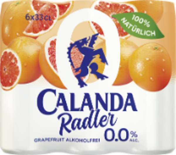 Calanda Radler Grapefruit 0.0%