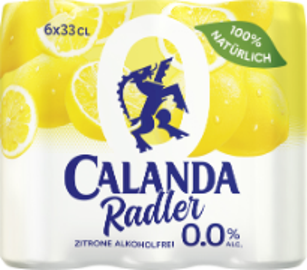 Calanda Radler Zitrone Dose