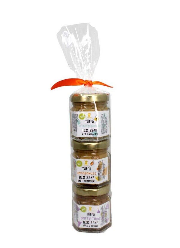 3er Set Senf 01 Bio Senf