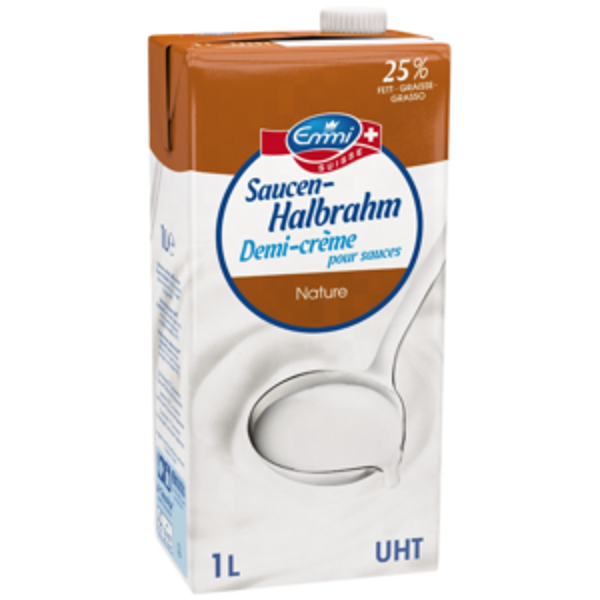UHT Sausen-Halbrahm 25% 6L
