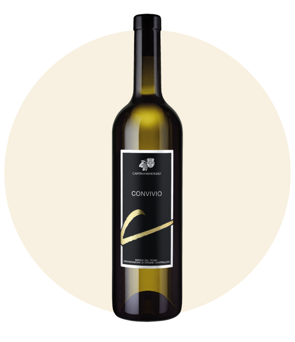 Convivio  Bianco Chardonnay DOC Ticino 6 Flaschen 75cl