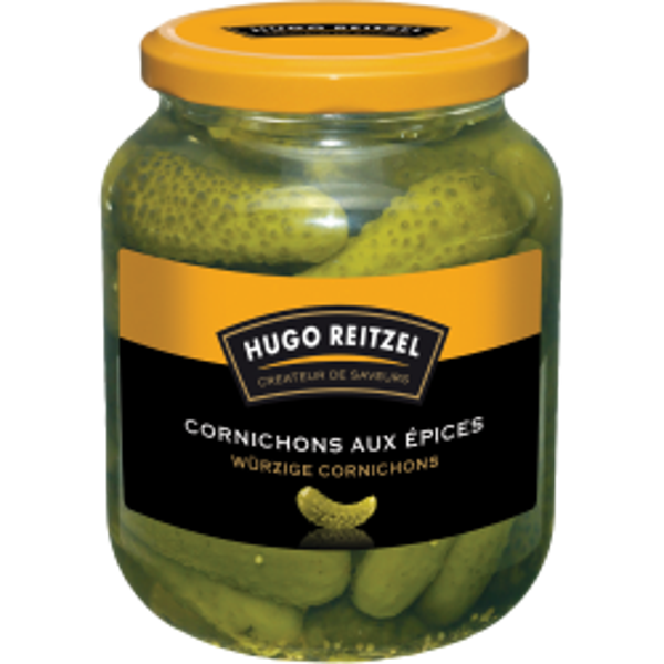 Würzige Cornichons