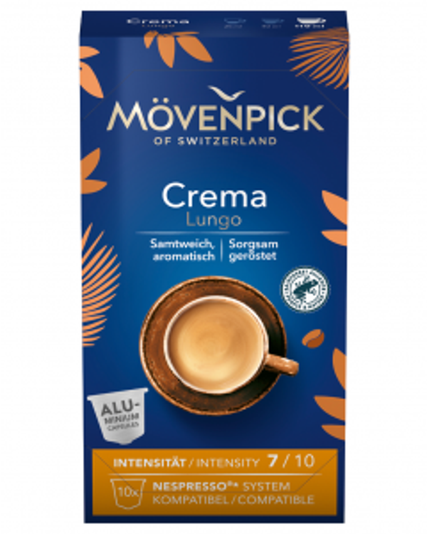 Kaffeekapseln Crema Lungo