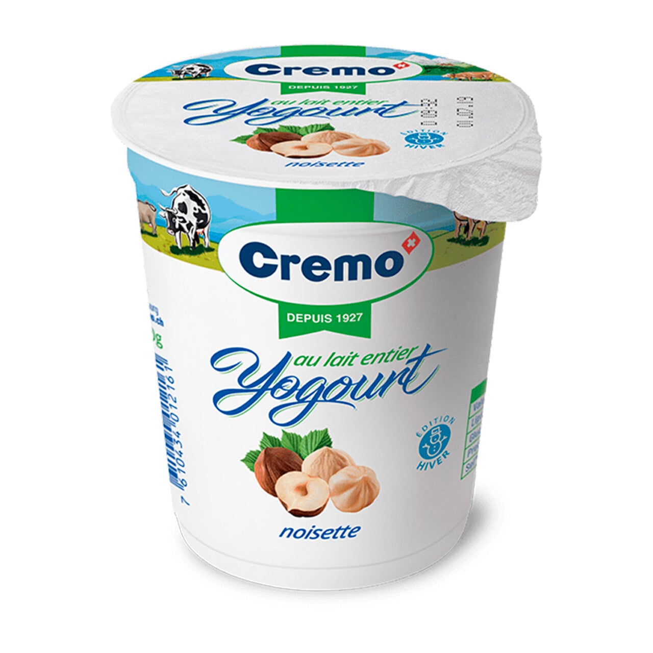 cremo Joghurte Haselnuss aus Vollmilch 180g Saison