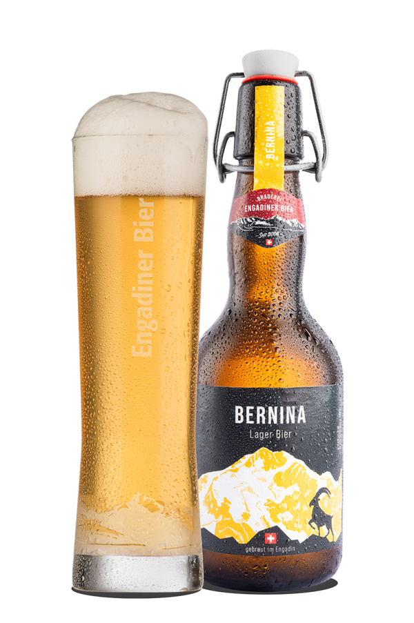 Engadiner Bernina Hell 4,8% Alk 20x33cl