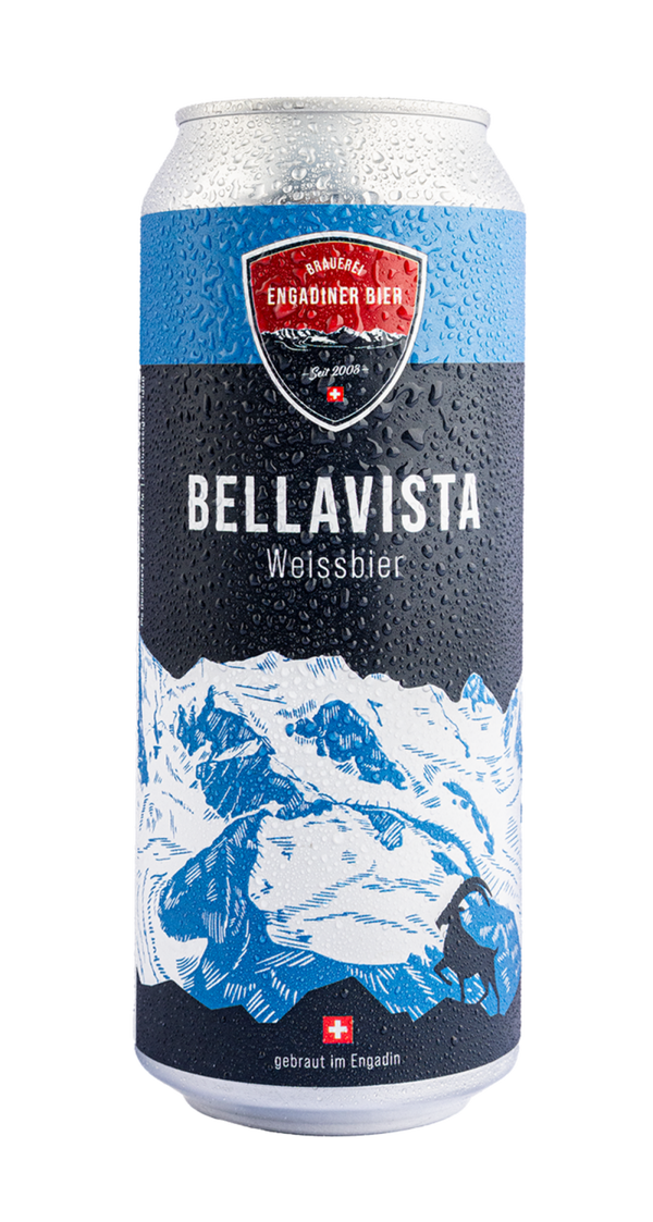Engadiner Belavista Hefeweieizen 6x50cl Dose