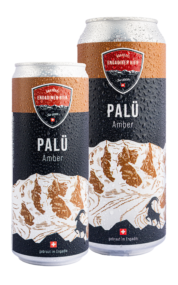 Engadiner Palü Bier Amber 6x33cl Dose