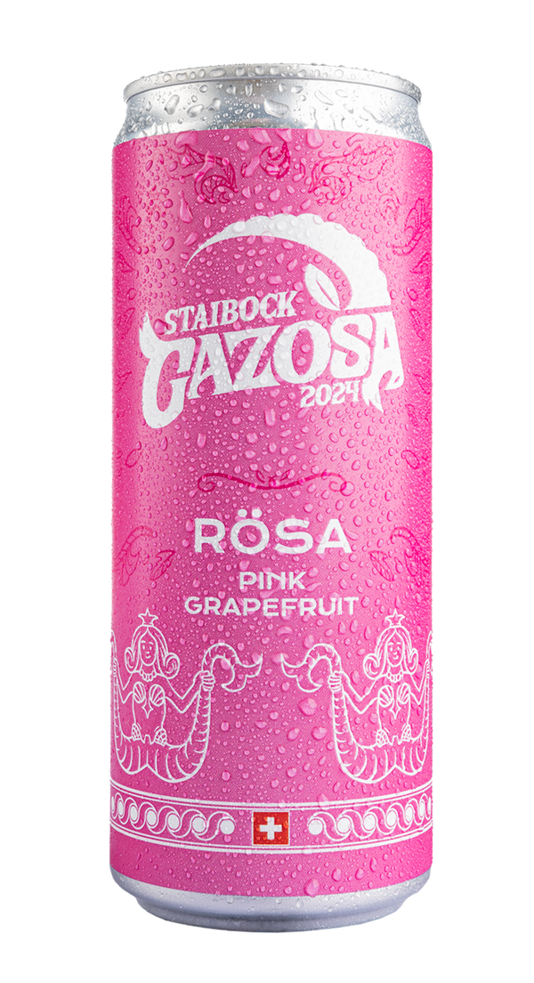 Steinbock Gazosa  Rösa 6x33cl