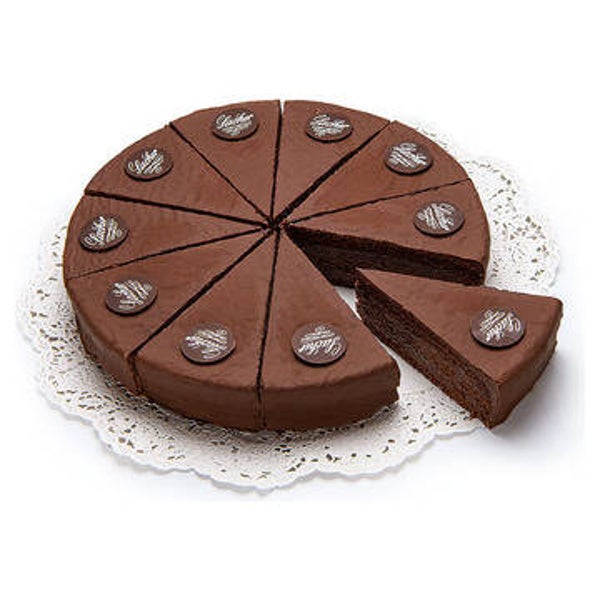 Sachertorte geschnieten 10 Stück
