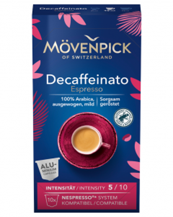 Mövenpick Decaffeinato Espresso Alukapseln