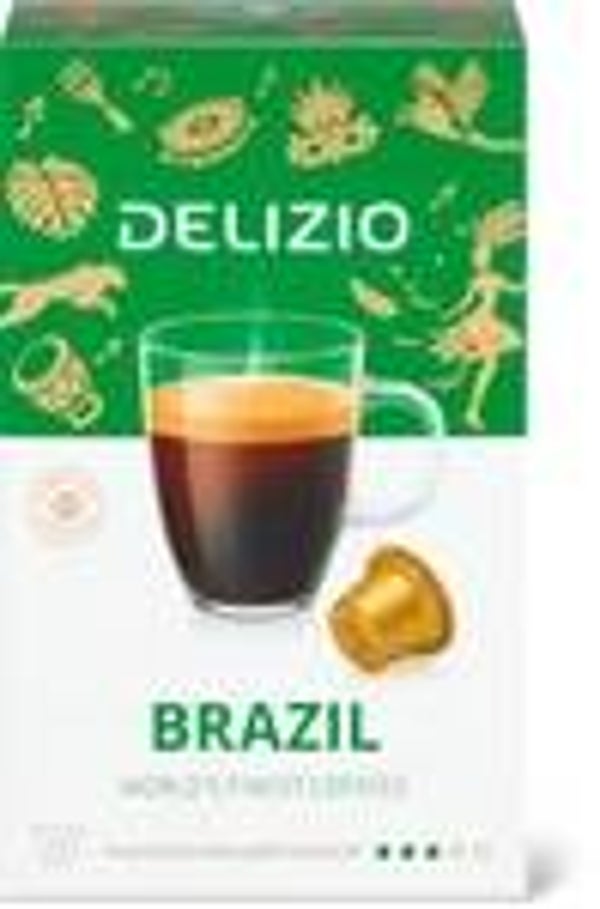 Delizio Brasil, Kapseln
