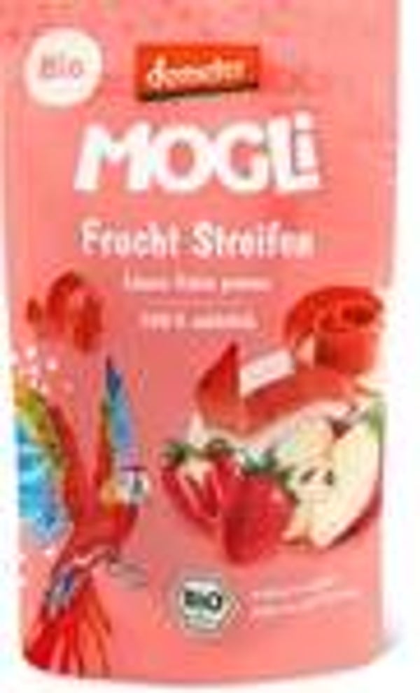 Demeter Mogli Fruchrollen Erdbeer+Apfel