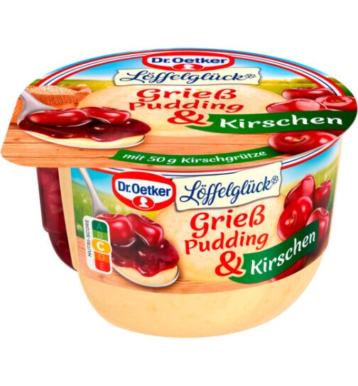 Griespudding mit Roter Grütze 180g