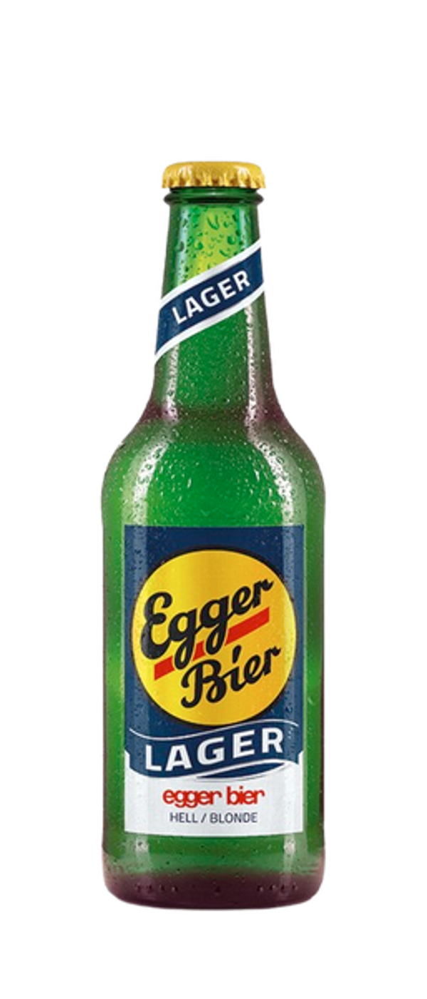 Egger Bier Lager hell Einweg 10x33cl