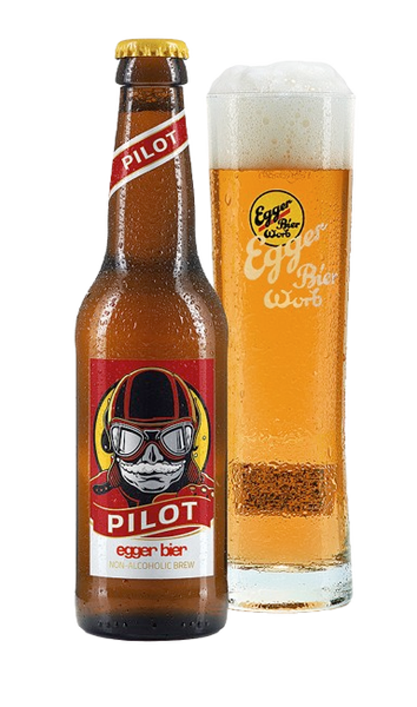 Egger Bier Pilot Alkoholfrei 6x33cl Einweg