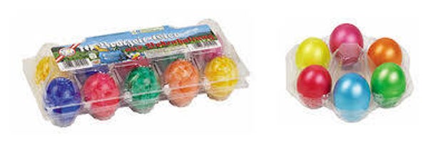 Eier gekocht/gefärbt