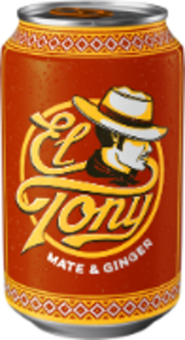 El Tony Mate + Ginger 24x33cl