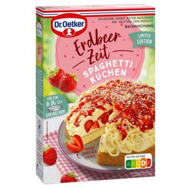 Erdbeer Zeit Spaghetti Kuchen 335gr