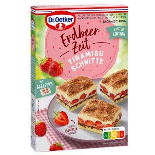 Erdbeer Zeit Tiramisu Schnitte 200gr