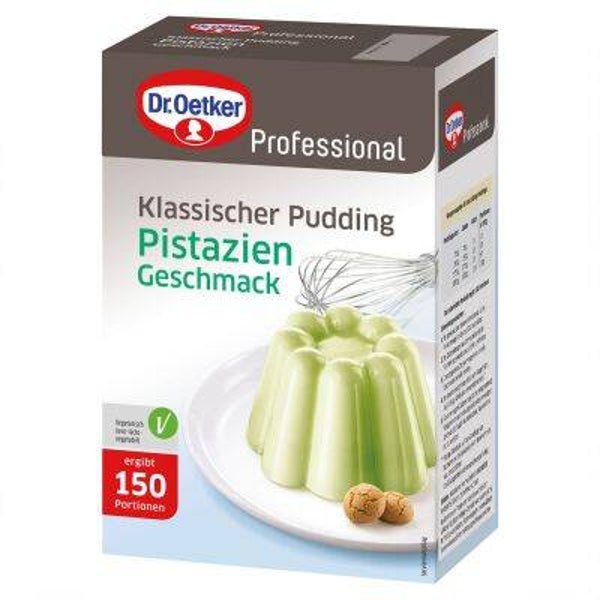 Klassischer Pudding Pistazien-Geschmack 1000g