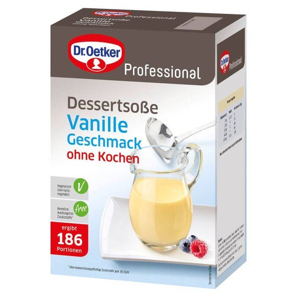 Dessertsosse Vanille-Geschmack ohn e Kochen 1000g