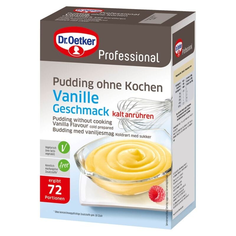 Pudding ohn e Kochen Vanille-Geschmack 1000g
