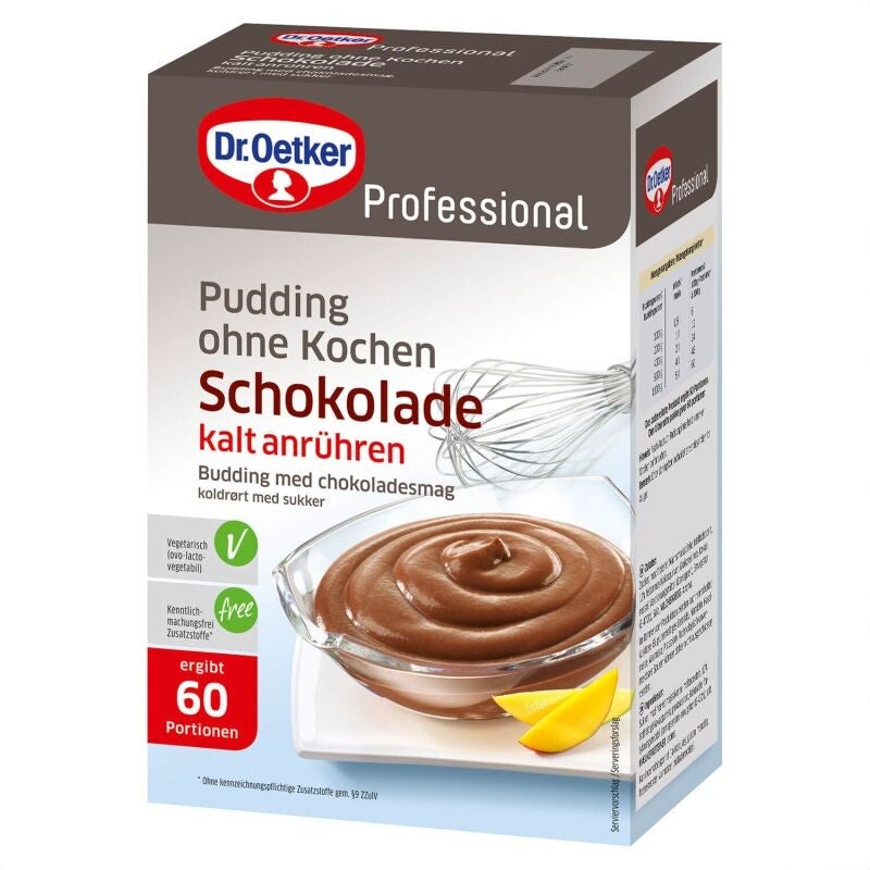 Pudding ohbne Kochen Schokolade 1000g