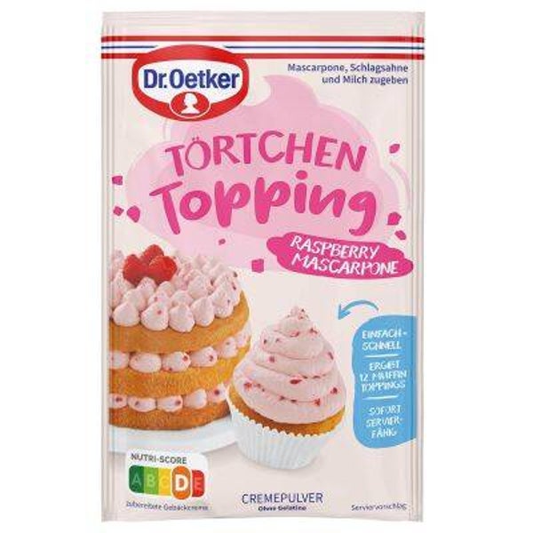 Törtchen Topping Raspberry Mascarpone 50g