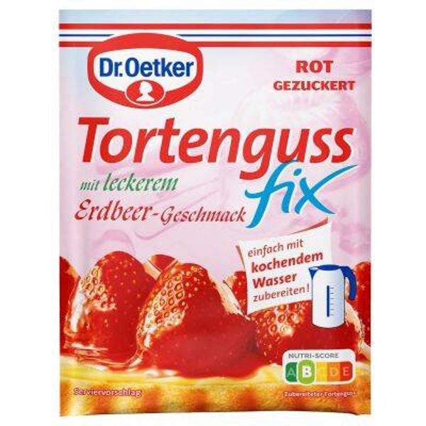 Tortenguss fix Erdbeeer 50gr