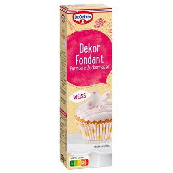 Dr.Oetker Dekor Fondant Weiss 100gr