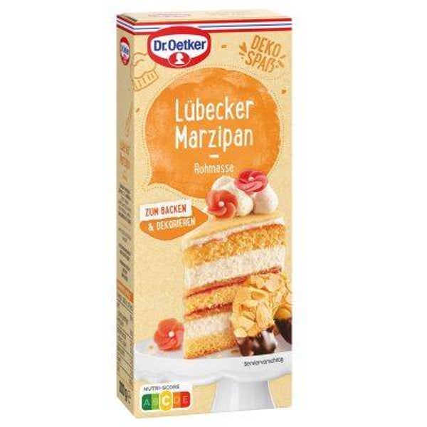 Dr.Oetker Lübecker Marzipan Rohmasse 200gr