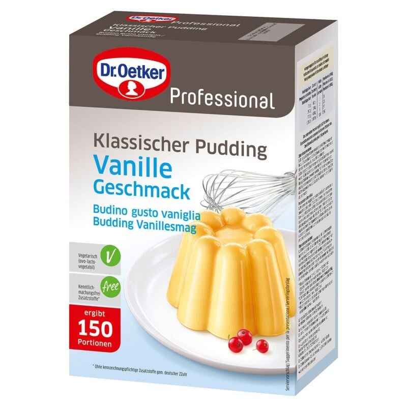 Klassischer Pudding Vanille-Geschmack 1000g