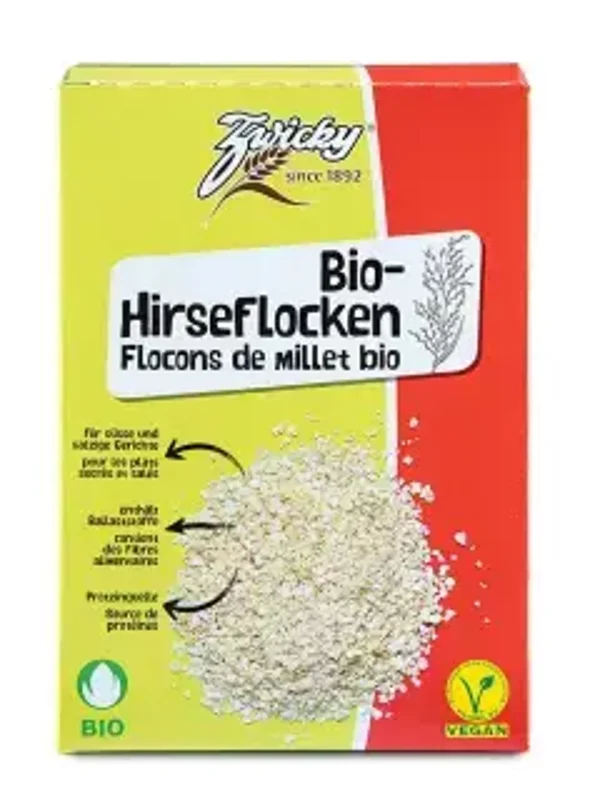 Zwicky  Bio Hirsenflocken Knospe 500g Vegan