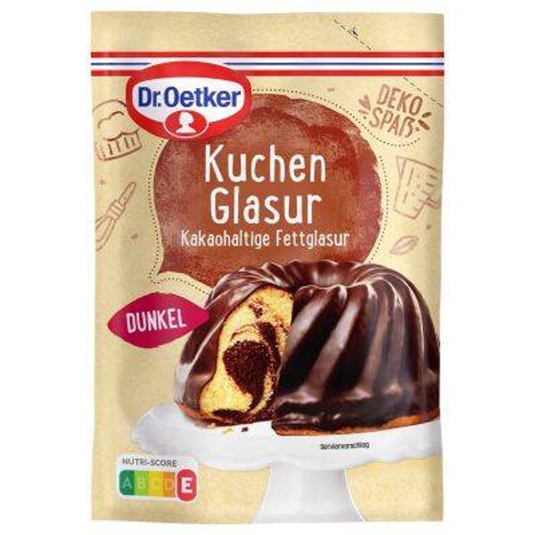 Dr.Oetker Kuchenglasur Dunkel 150gr