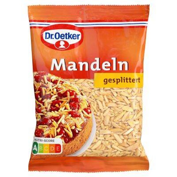 Dr.Oetker Mandeln gesplittert 100gr