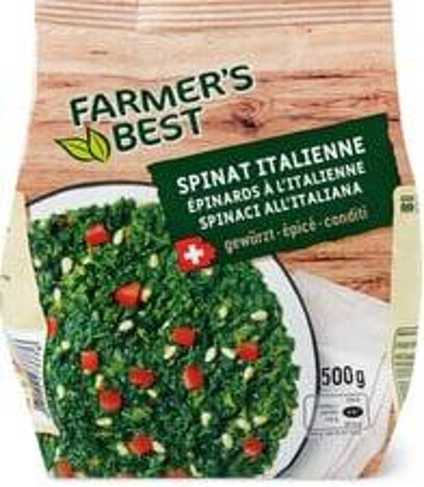 Spinat Italien gewürzt